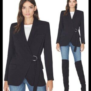 IRO‎ Universe Structured Shoulder Blazer Jacket Women Size 36 US S